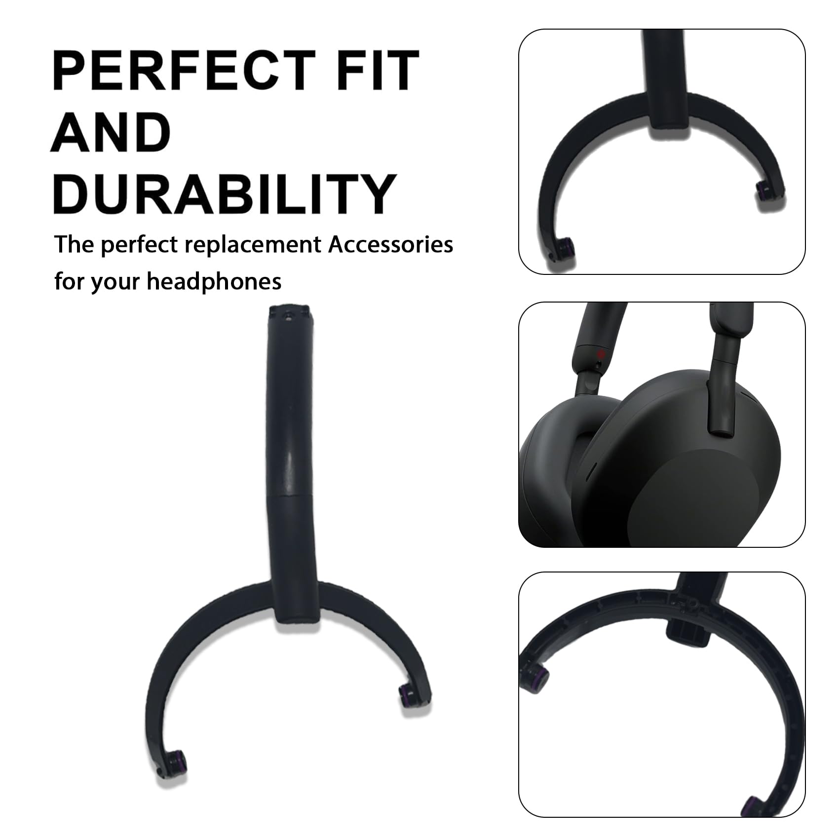 WH1000XM5 ヘッド折れ交換用パーツ（右） WH-1000XM5 Swivel Hinge Replacement Headband Hanger Bracket Parts